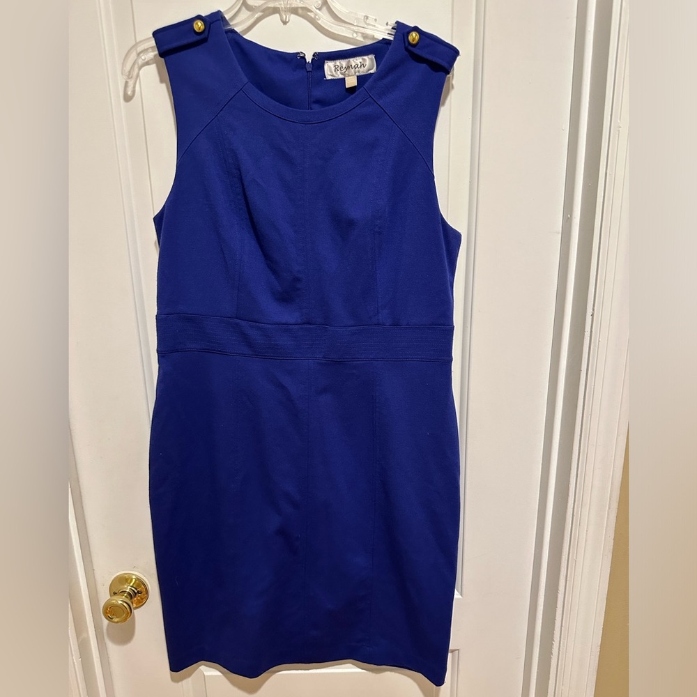Blue Sleeveless Dress